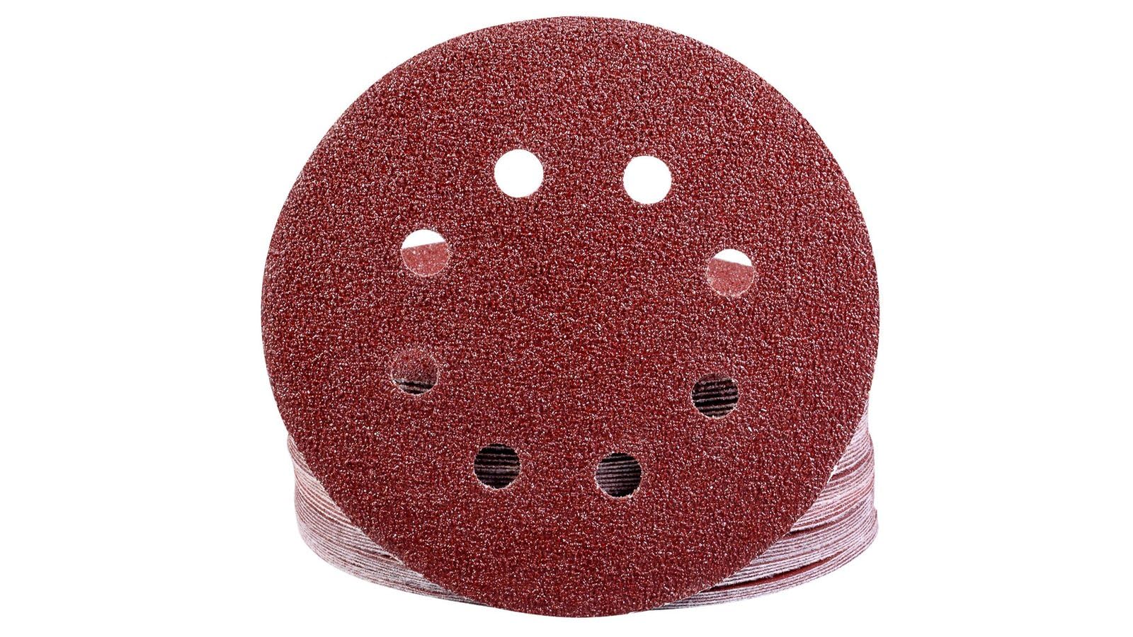 YoiYee Coarse to Ultra-Fine Sanding Discs Pads, 125mm Hook and Loop Quick Change Sandpaper Sheet for Random Orbital Sander, P40/80/100/150/180/240/320/400/600/800 Grit, Pack of 50 (5pcs/grit) — image 1
