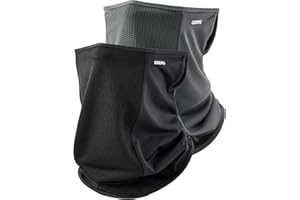 OZERO UPF 50+ Fishing Face Mask Cooling Neck Gaiter - UV Sun Protection & Thermoregulation Neck Warmer for Men Women