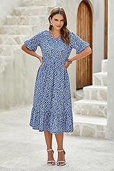 STYLEWORD Women's Summer 2025 Casual Short Sleeve