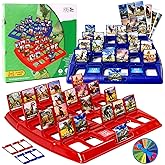 KPAPD Guessing Board Game for Kids & Adults, Who is It, Dinosaur Animals for 2 Players, Fun Puzzle Game for Travel, Parties & Game Night
