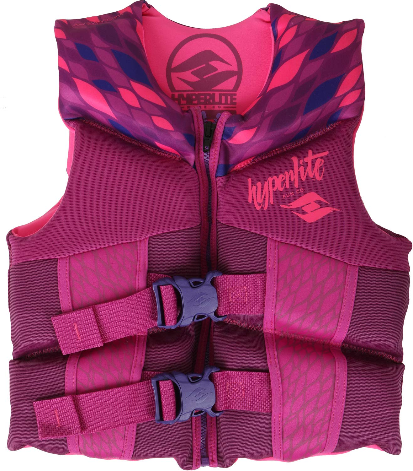 Hyperlite Youth Life Vest, Girls (5090lbs) Tunis Landing