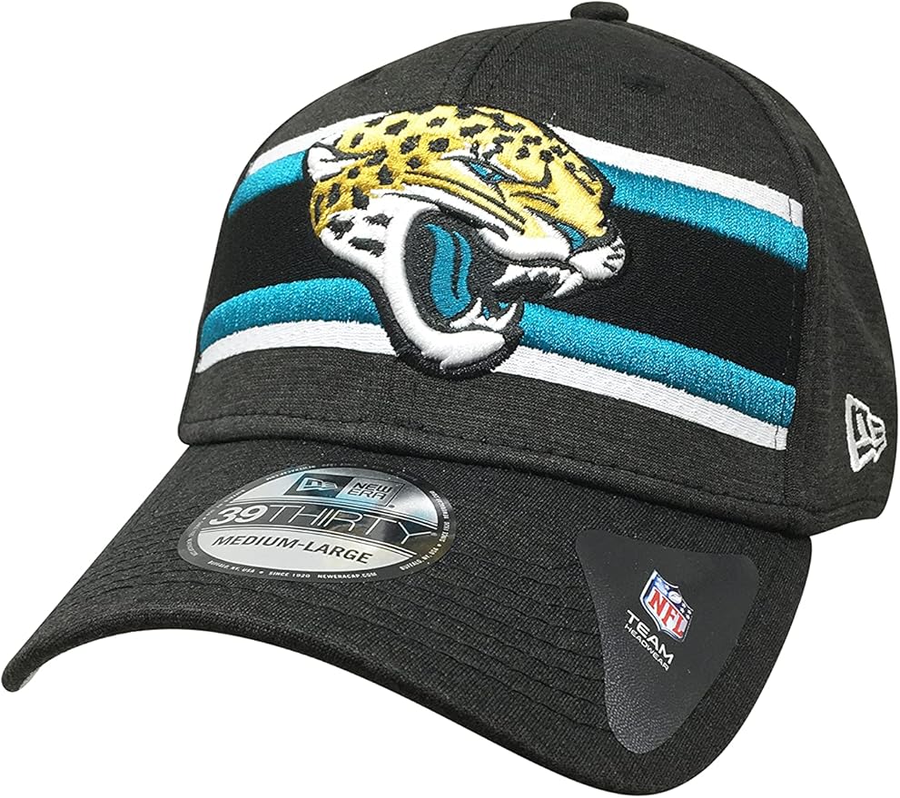 New Era Jacksonville Jaguars Hat, Cap 39Thirty Flex Fitted SBLIII SB