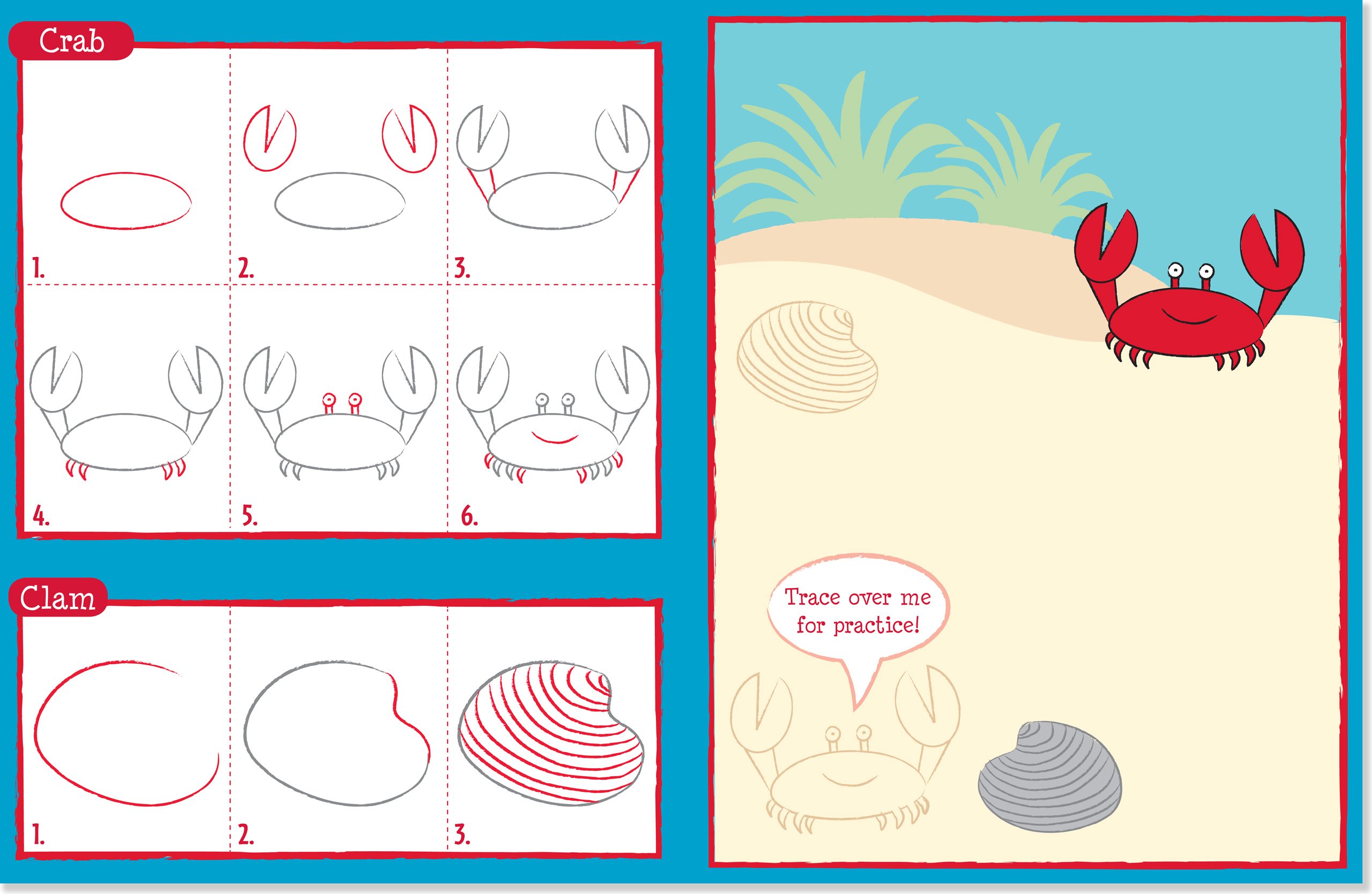 Learn To Draw Ocean Wonders! (Easy Step-by-Step Drawing Guide) (Young Artist)