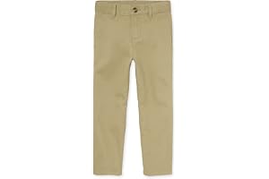 The Children's Place Boys Stretch Relaxed Straight Chino Pants