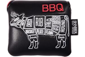 SHABIER Golf Large Mallet Headcover for Taylormade MySpider X Putter, MySpider Tour Putter