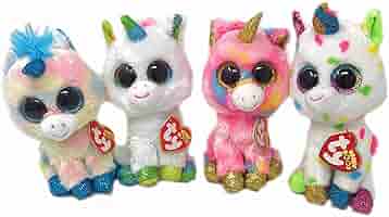 Ty Beanie Boo S Bundle Of 4 Unicorns Includes Blitz Fantasia