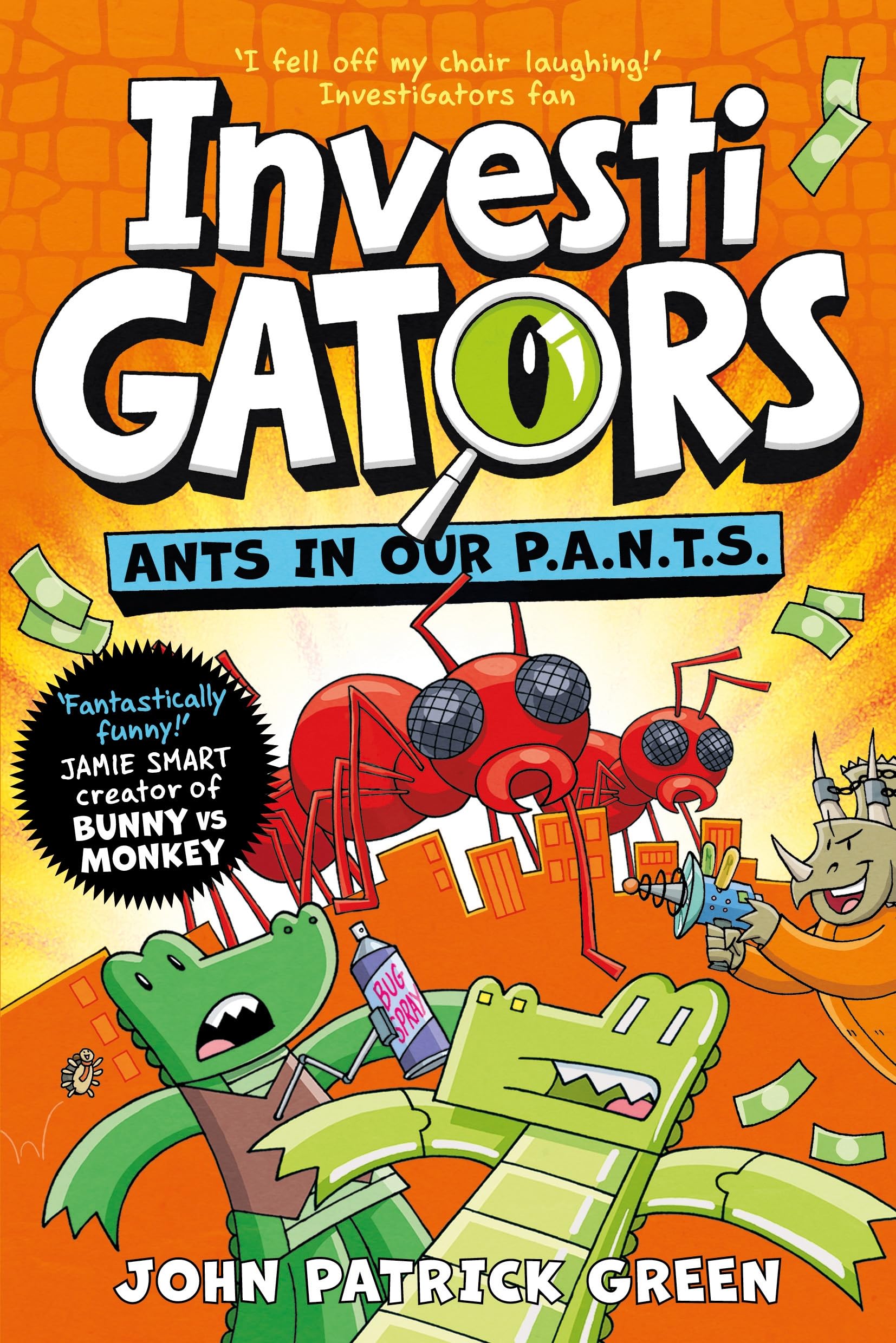 InvestiGators: Ants in Our P.A.N.T.S.: A Laugh-Out-Loud Comic Book Adventure!: 4