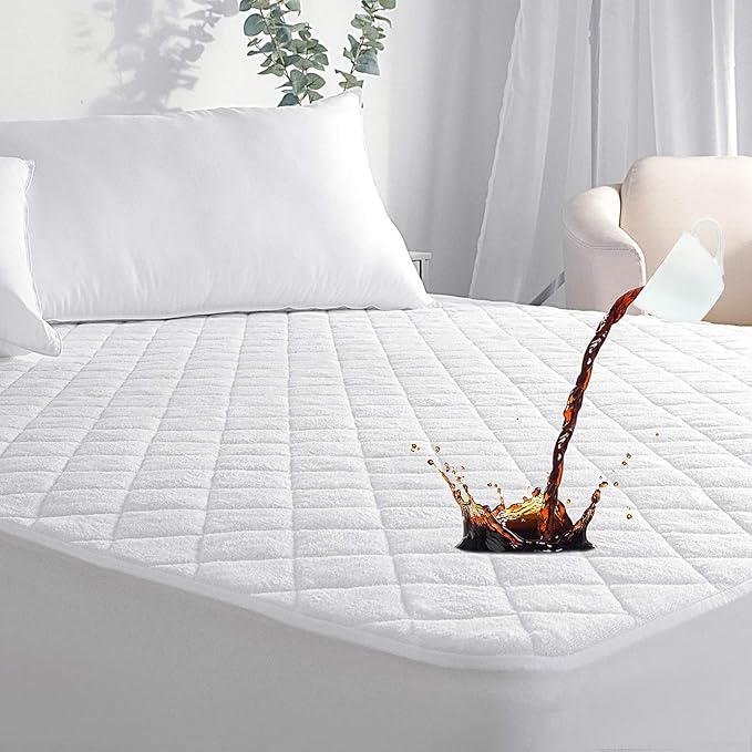 MASVIS Full Size Bamboo Mattress Protector Waterproof