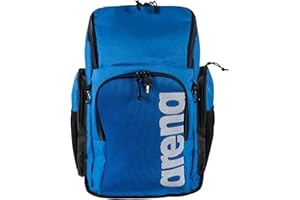 ARENA Team 45 Backpack Swimming Athlete Sports Gym Rucksack Large Training Gear Equipment Swim Bag for Men/Women, 45 Liters
