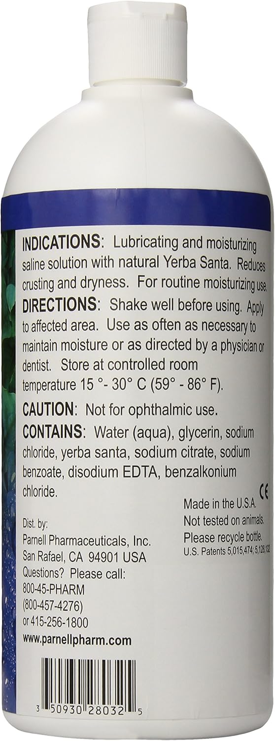 Pretz Refill Moisturizing Saline Solution with Yerba Santa, 32 Fluid Ounce: Health & Personal Care