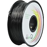 3D BEST-Q Flexible TPU 1.75mm 3D Printer Filament, Dimensional Accuracy +/- 0.03 mm, 1KG Spool, 8 Color to Choose (Black)