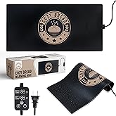 Cozy Bread&reg; Sourdough Bread Proofing Mat for Home Bakers | USA Brand | Thermostat Controlled Bread Proofer (10" x 21") | Dough Riser Heating Mat