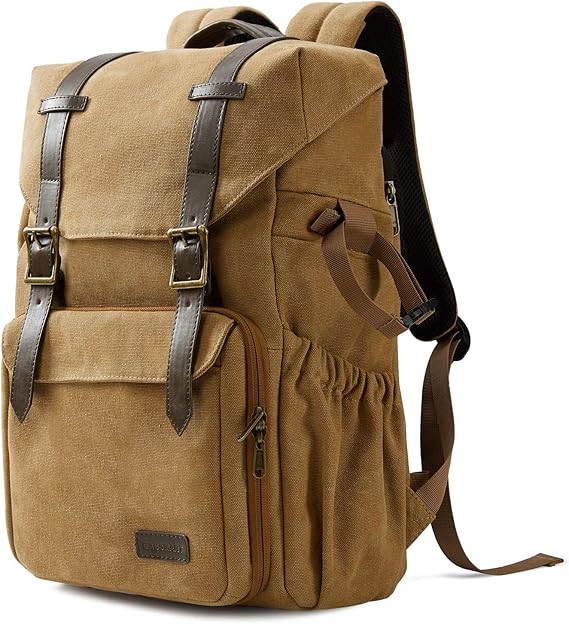 BAGSMART Fotorucksack DSLR Kamerarucksack Canvas Amazon.de Kamera