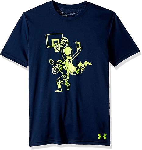 Under Armour Selfie - Camiseta de Baloncesto para niño (Manga ...