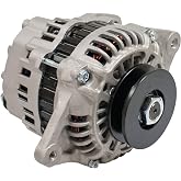 DB Electrical Alternator | OEM replacement, replaces Arrowhead 400-48201, Alternator, Clock: 0.083333333, Amperage: 80, Fan Type: Internal, 400-48201