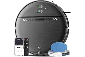 ZCWA Robot Vacuum and Mop Combo, 2 in 1 Mopping Robotic Vacuum with WiFi/App, Robotic Vacuum Cleaner, Schedule Settings, Self