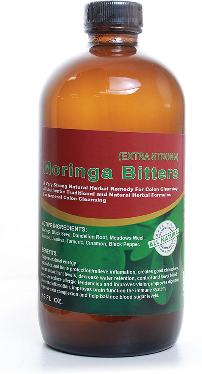 Moringa Bitters 16 oz. Health & Personal Care
