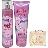 Bath & Body Works Après All Day Fine Fragrance Mist and Ultimate Hydration Body Cream with a Himalayan Salts Springs Bar