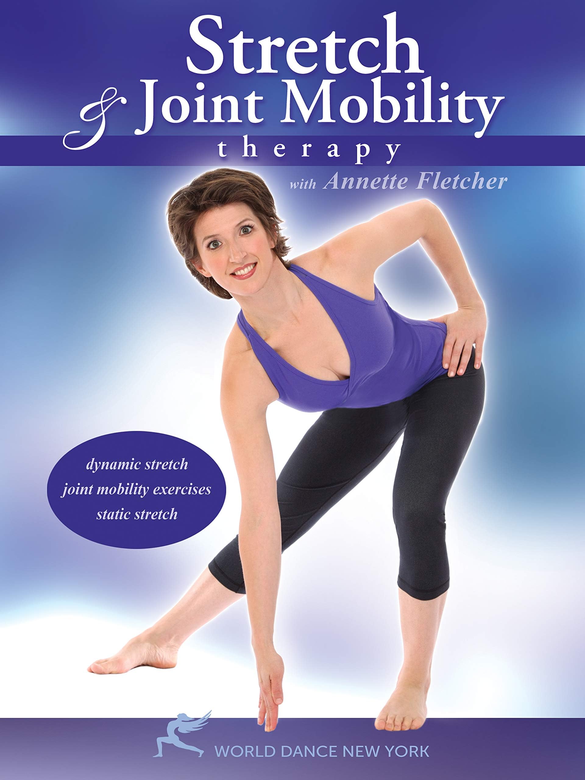 Stretch and Joint Mobility Therapy, with Annette Fletcher: Body flexibility training to reduce joint stiffness, Stretching instruction [ALL REGIONS]