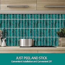 Crystiles 3D Backsplach Tile for Kitchen Peel and