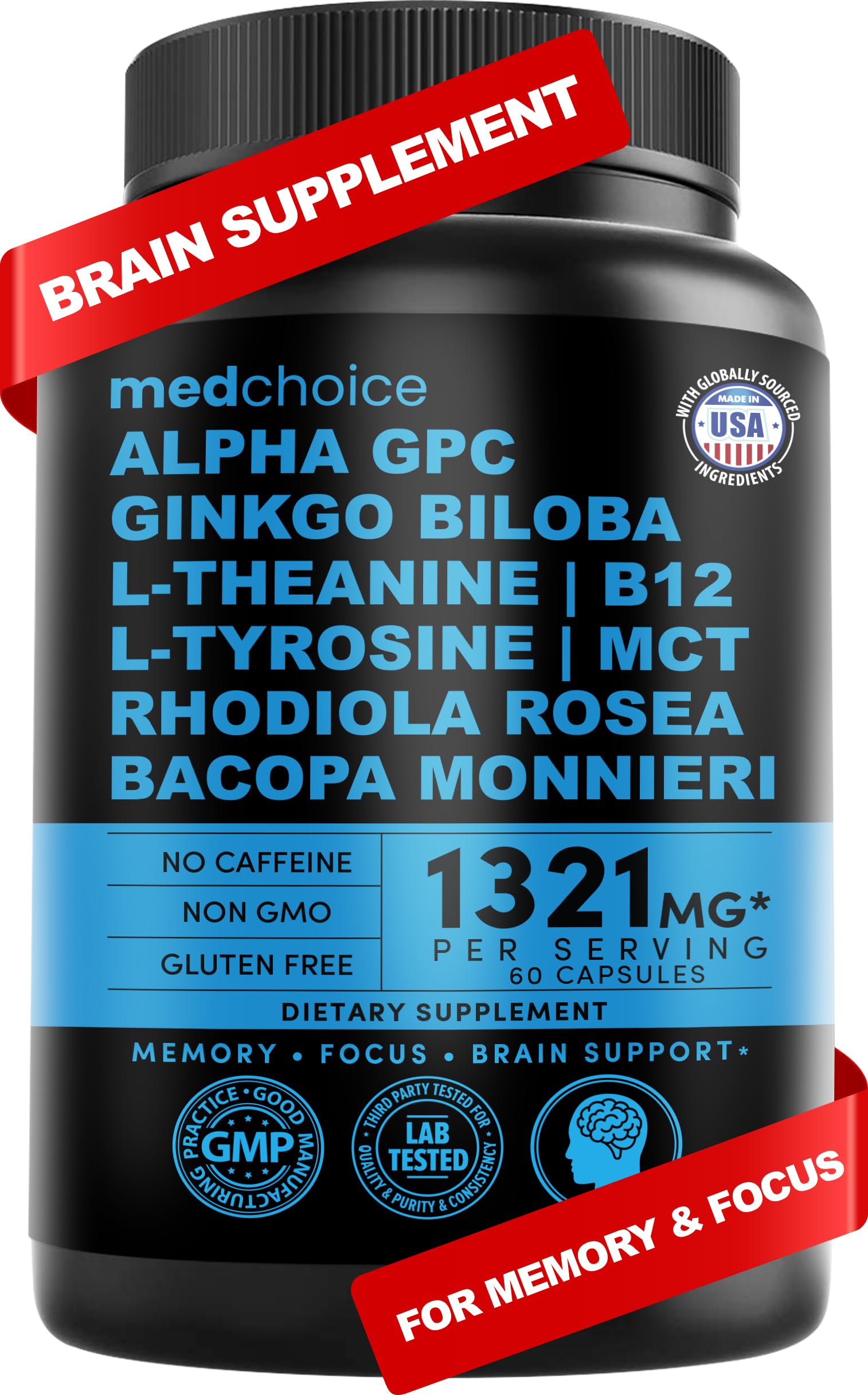 12-in-1 Nootropic Brain Supplement