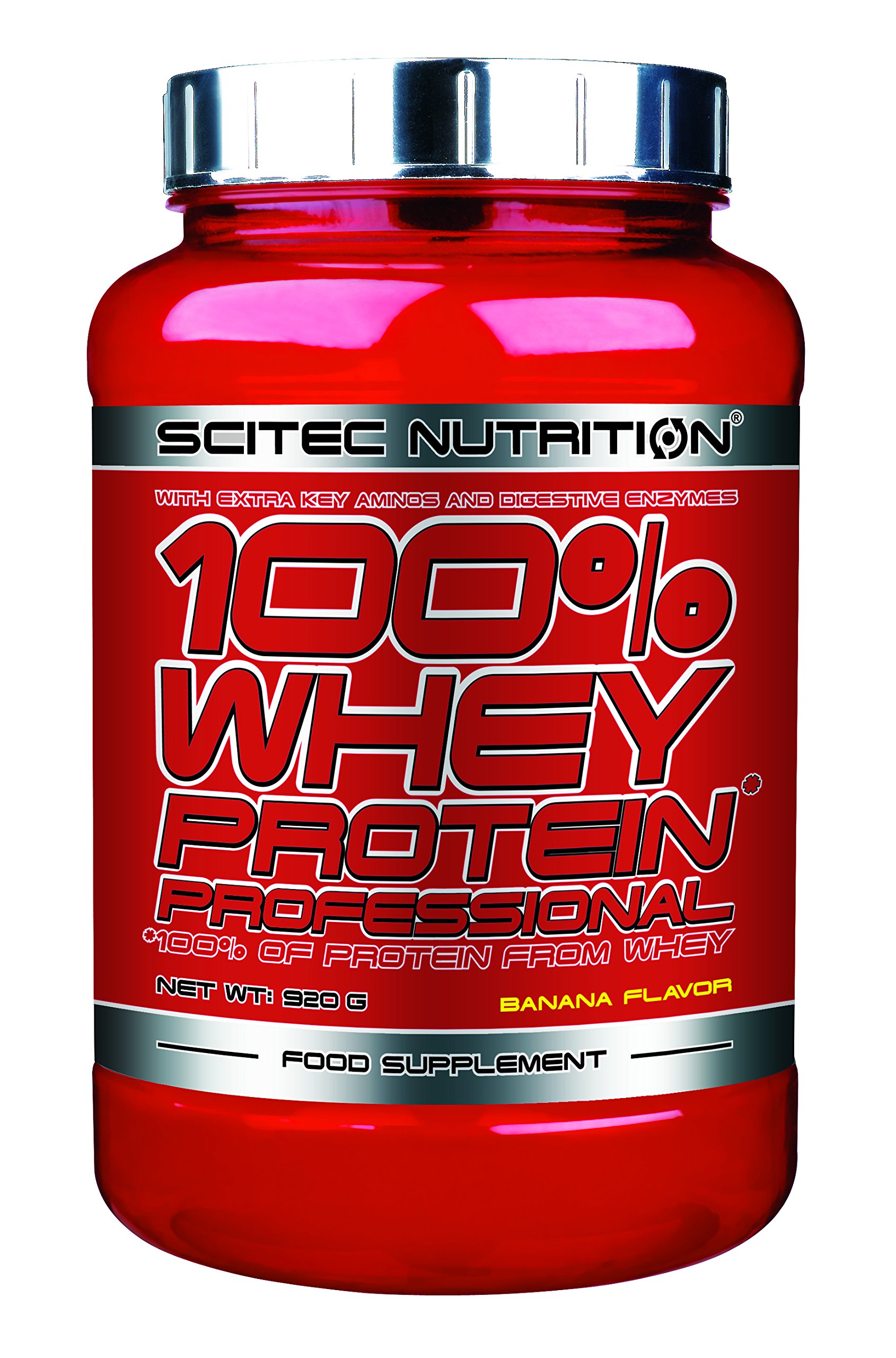 Scitec Nutrition 100% Whey Protein Professional 920 g Banana