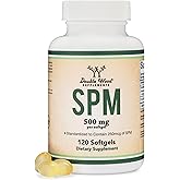 SPM Max (Specialized Pro-Resolving Mediators) 120 Softgels, 500mg (Only Product Standardized and Third Party Tested to Contain Active SPMs, Check The Supplement Fact Panel) by Double Wood