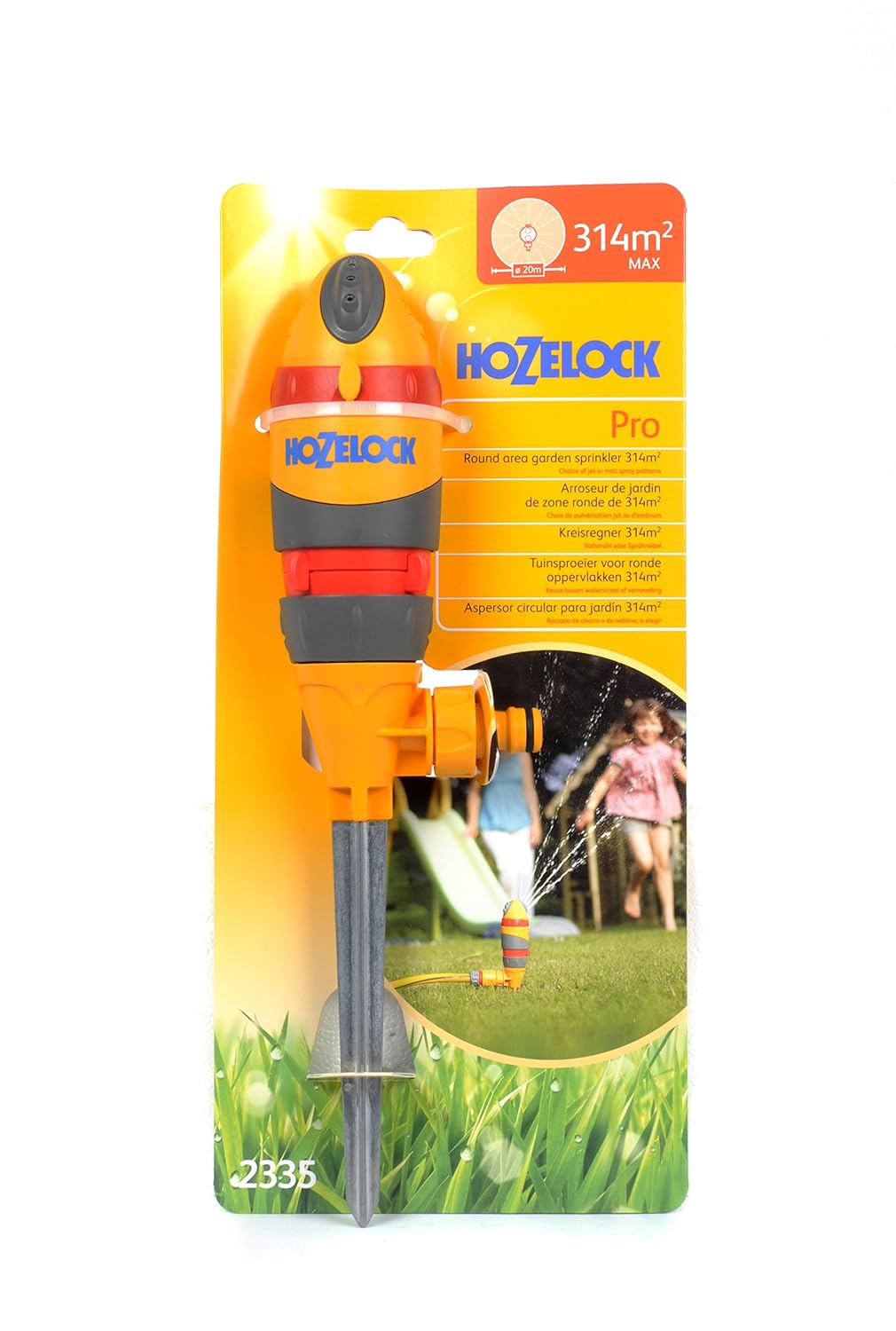 Garden & Patio HOZELOCK 2336 PRO ROUND AREA ROTATING GARDEN SPRINKLER