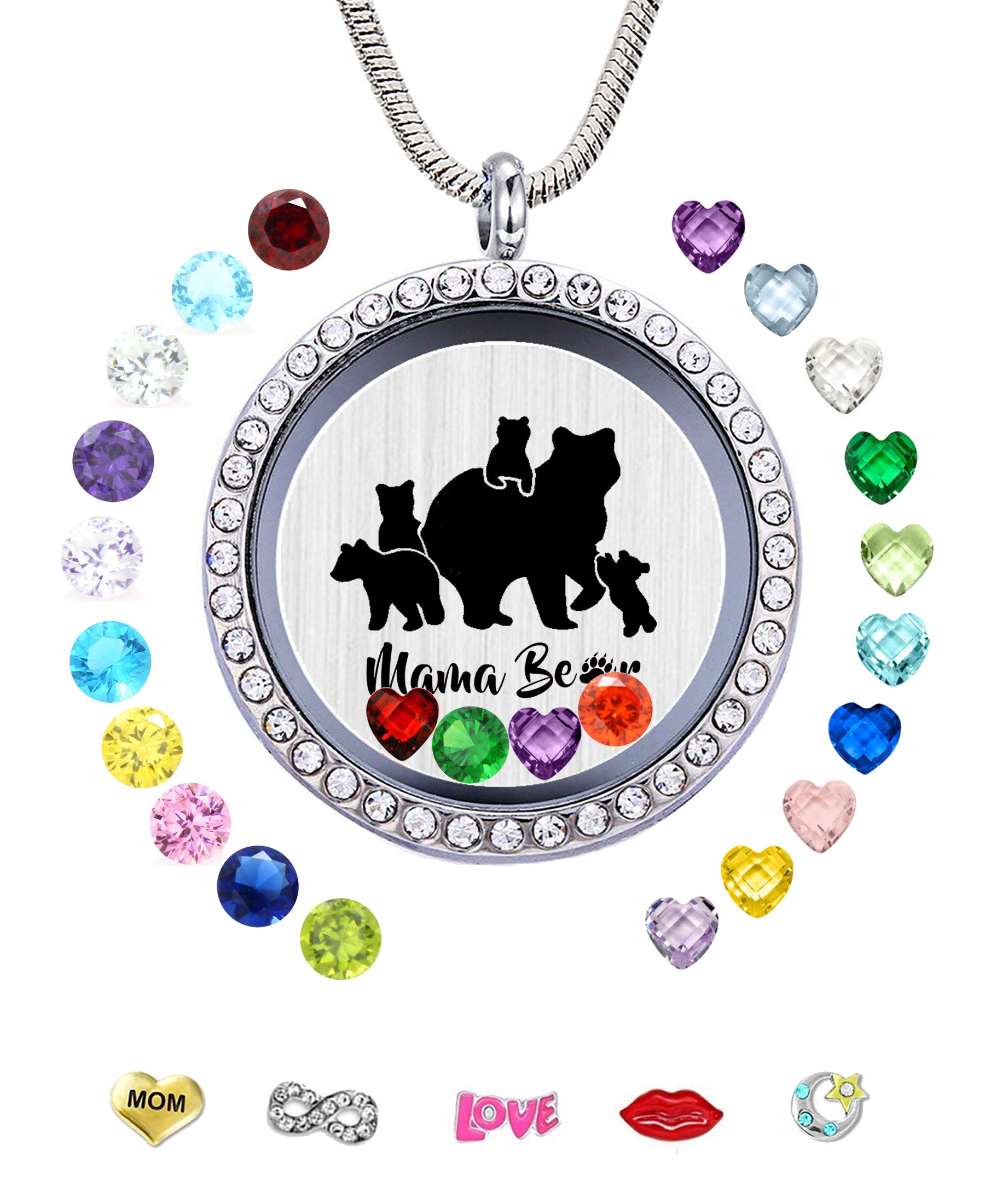 Mama Bear Floating Locket