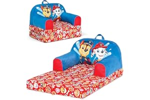Delta Children - PAW Patrol Cozee Buddy Flip-Out Kids Chair - Greenguard Gold Certified, Blue