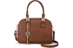 Montana West Small Top Handle Purse for Women Crossbody Satchel Handbag Barrel Bag