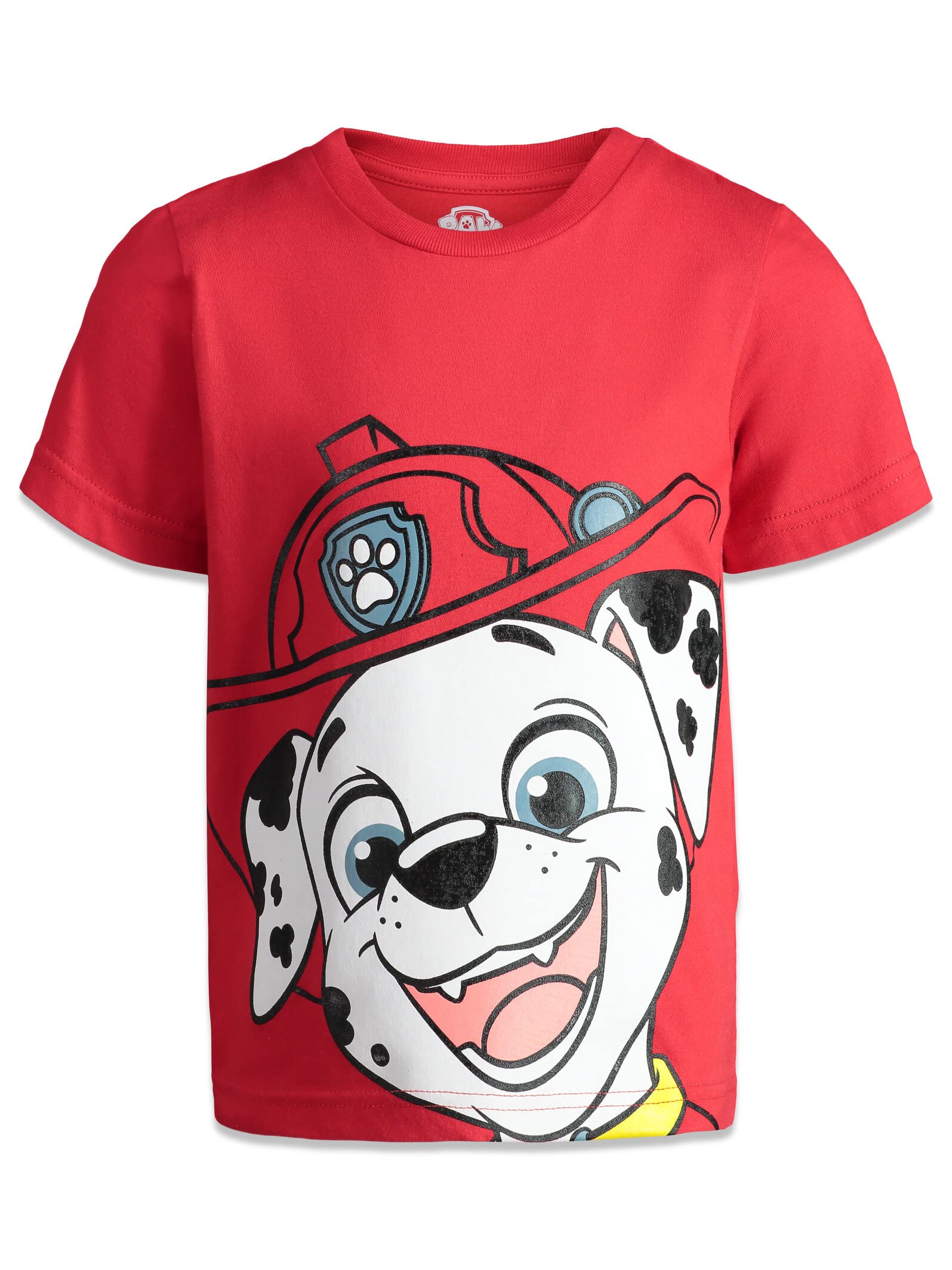 Paw Patrol Chase Marshall Rubble Rocky 4 Pack Graphic T-Shirts Toddler to Big Kid