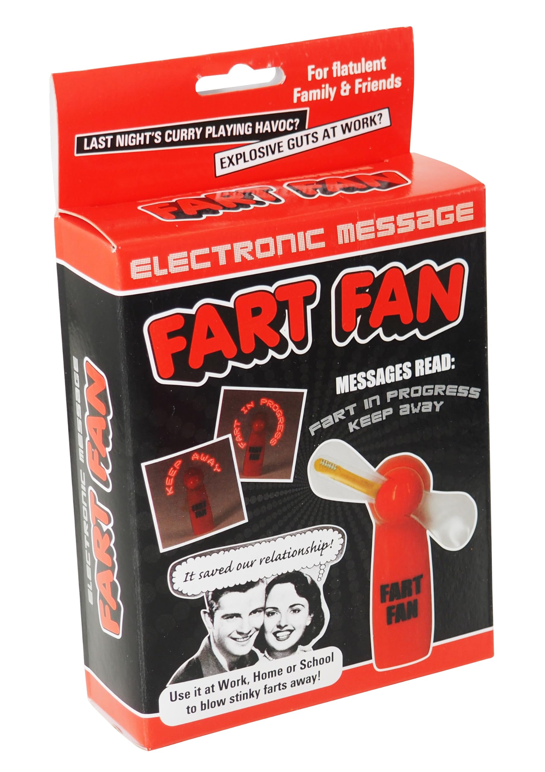 Diabolical Gifts DP0834 Fart Hand Held Fan
