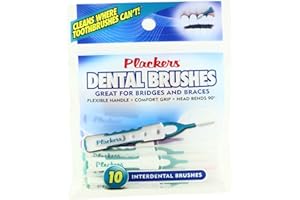 Plackers Interdental Brushes - 10 ct