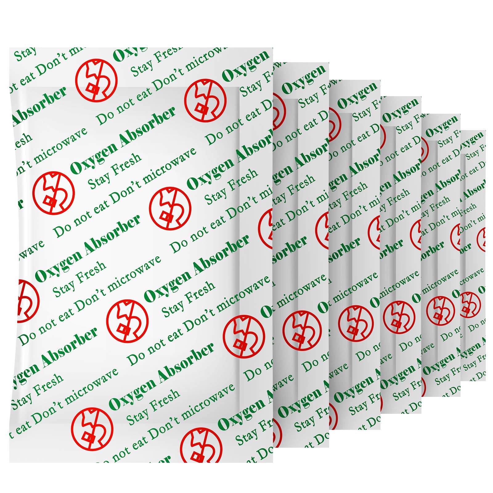 VacYaYa 200CC(100-Pack) Food Grade Oxygen Absorbers Packets for Home Made Jerky and Long Term Food Storage, Stored in Vacuum Bag and 3 times Oxygen Absorption Capacity