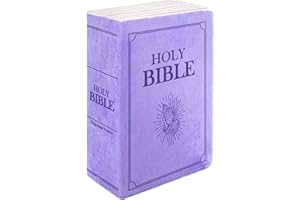 YTCTETYP Children's Cartoon Plush Toy Throw Pillows, Christmas holiday Bible Book Pillow that Opens, Home Aesthetic Room Decorative Pillow, Kids Pillow, for Bedroom Sofa Cushion Chair Couch Bed (Purple)