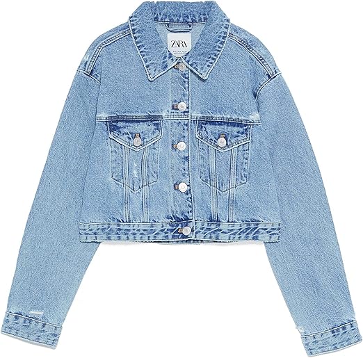 zara jeans jacket women's