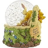 Precious Moments Disney Winnie The Pooh Bear 203704 Resin/Glass Musical Snow Globe - Don't Feed The Bear