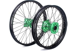 Smadmoto KX250F Wheels KX450F 2006-2023 Hubs Rims 21" 19" for KAWASAKI KX125 KX250 2006-2013