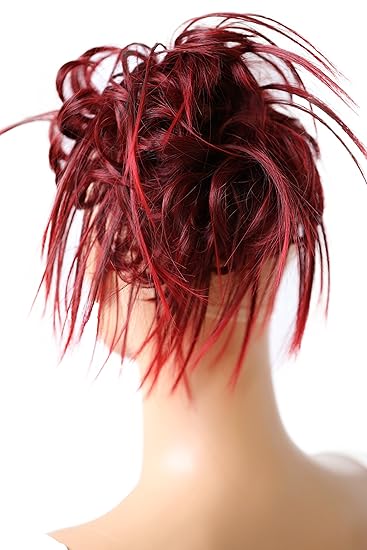 Red Mix 2t113a G9f Prettyshop Hairpiece Hair Rubber Scrunchie