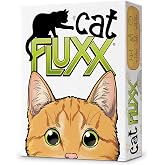 Looney Labs Cat Fluxx - The Cat-Themed Card Game of Feline Fun, 1-6 Players