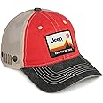 Jeep Have Fun Out There Patch Garment Washed Trucker Hat Unstructured