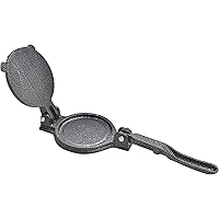 ARC USA, 0021, 5 inch Heavy Duty Cast Iron, Dough Press, Sopes Maker, Gorditas Maker, Flour Press, Even Pressing…