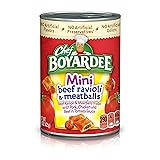 Chef Boyardee Mini Beef Ravioli and Meatballs, 15