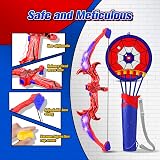 Toyokid Spider Bow and Arrow Set for Kids 3-12 Outdoor Indoor 5 Arrows view 3