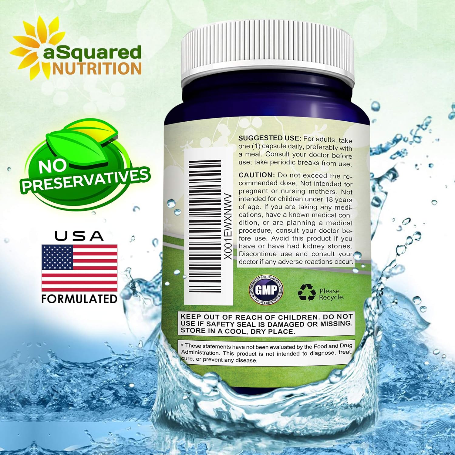 Quercetin 500mg Supplement - 200 Capsules - Quercetin Dihydrate to Support Cardiovascular Health - Max Strength Powder Complex Pills to Help Improve Anti-Inflammatory & Immune Response: Health & Personal Care