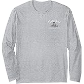 Salty Joe's Back from The Depths Logo Lightweight Graphic Long Sleeve T-Shirt