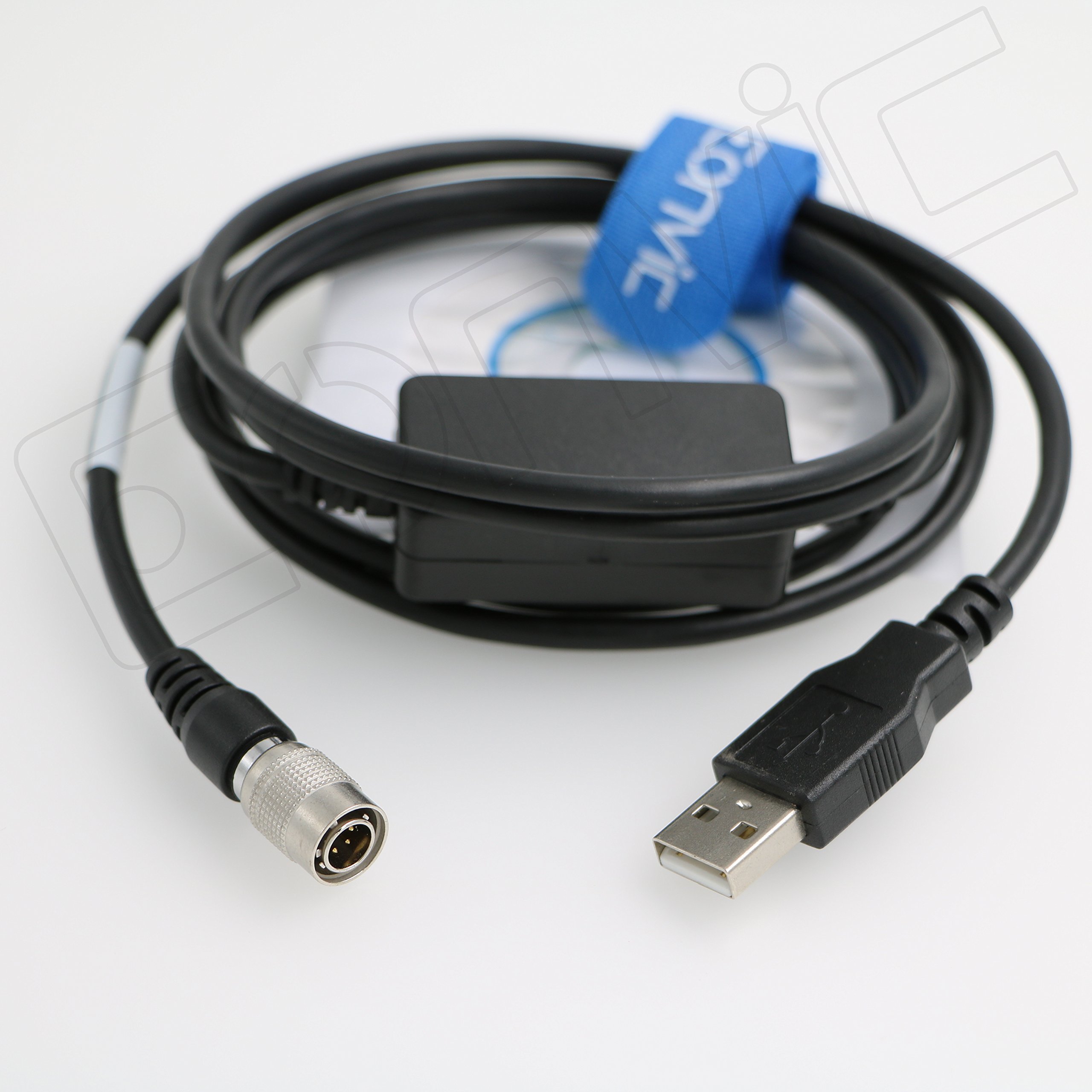 Eonvic USB to 6pin male interface Transfer Data Cable For/SOKKIA Total Stations