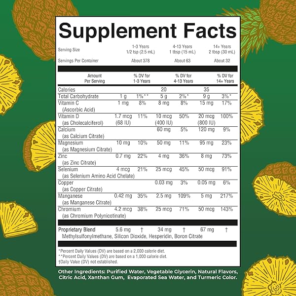 MARYRUTH ORGANICS LIQUID NIGHTTIME MULTIMINERAL | NO MELATONIN | MAGNESIUM CITRATE | CALCIUM | ZINC | VITAMIN D3| AVAILABLE IN 4 FLAVORS | VEGAN | SUGAR FREE | GLUTEN FREE | 32 OZ