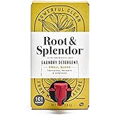 Root & Splendor Ultra Concentrated All Natural Laundry Detergent Liquid - Plant Based, Enzymatic Laundry Soap, Swell Scent, 1.5 Liter, 100 Loads